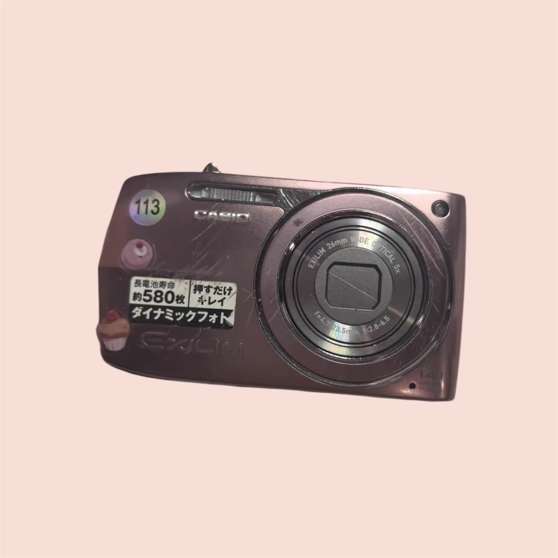 카시오 엑슬림 z2000 EXILIM Z2000 Pink 빈티지 디카 상품이미지7