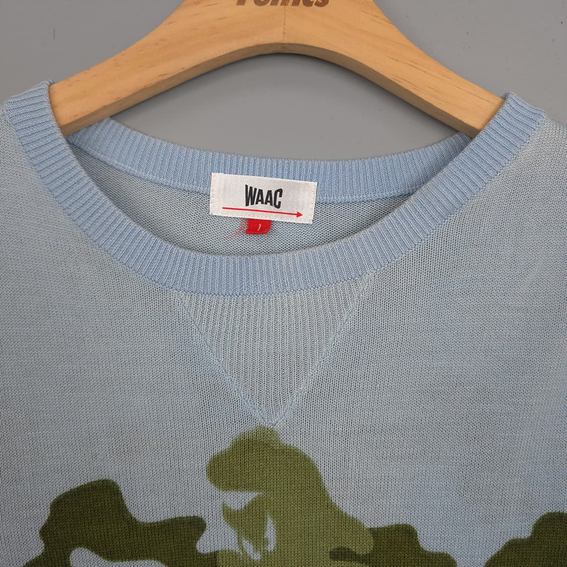 왁 WAAC 카모 니트 스웨터 골프 웨어 1 상품이미지2