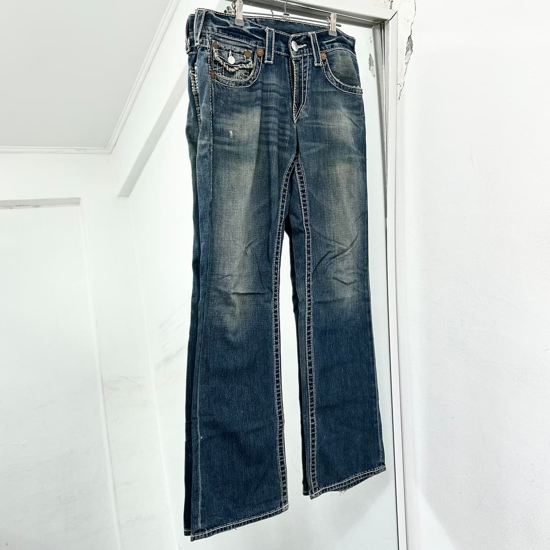 트루릴리전 월드투어 부츠컷 데님 팬츠 상품이미지5