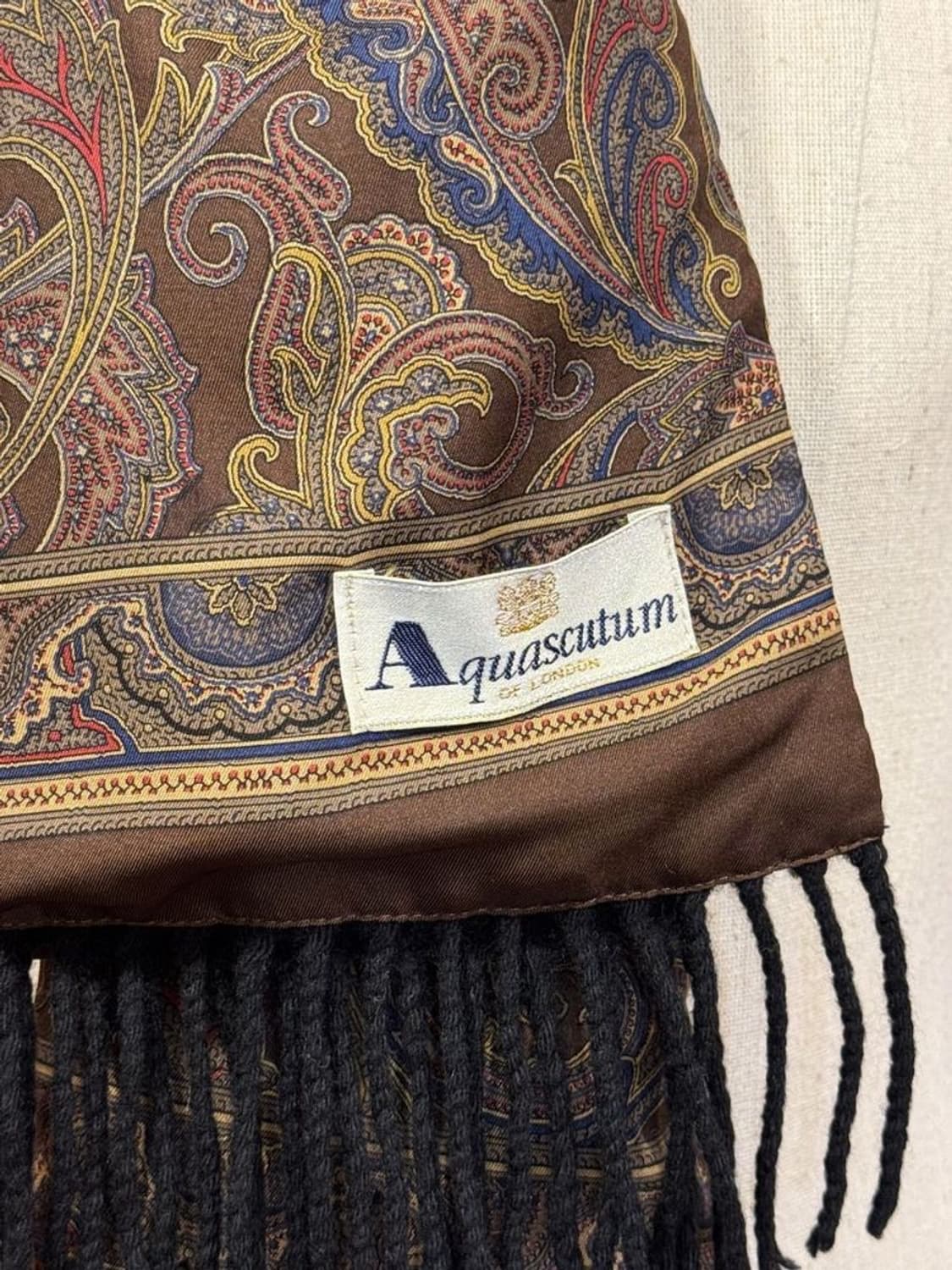 아쿠아스큐텀 리버시블 머플러 상품이미지2