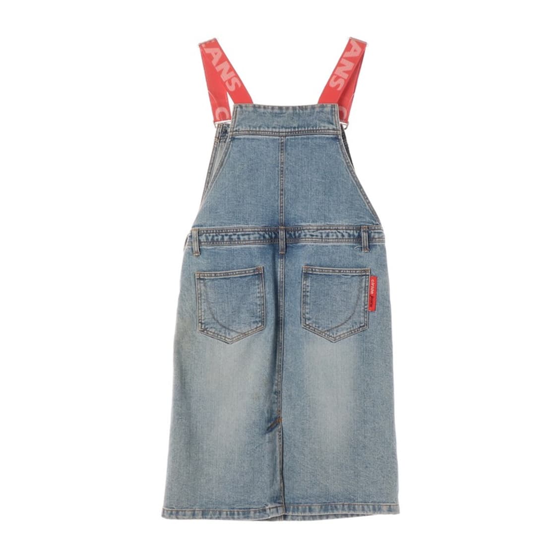 CLRIDE JEANS 멜빵 데님 스커트 M 상품이미지5