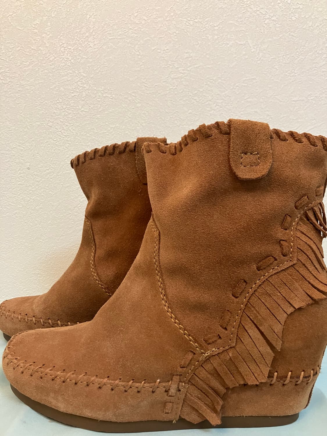 아쉬 ash 스웨이드부츠 웨지힐부츠 y2k 상품이미지2