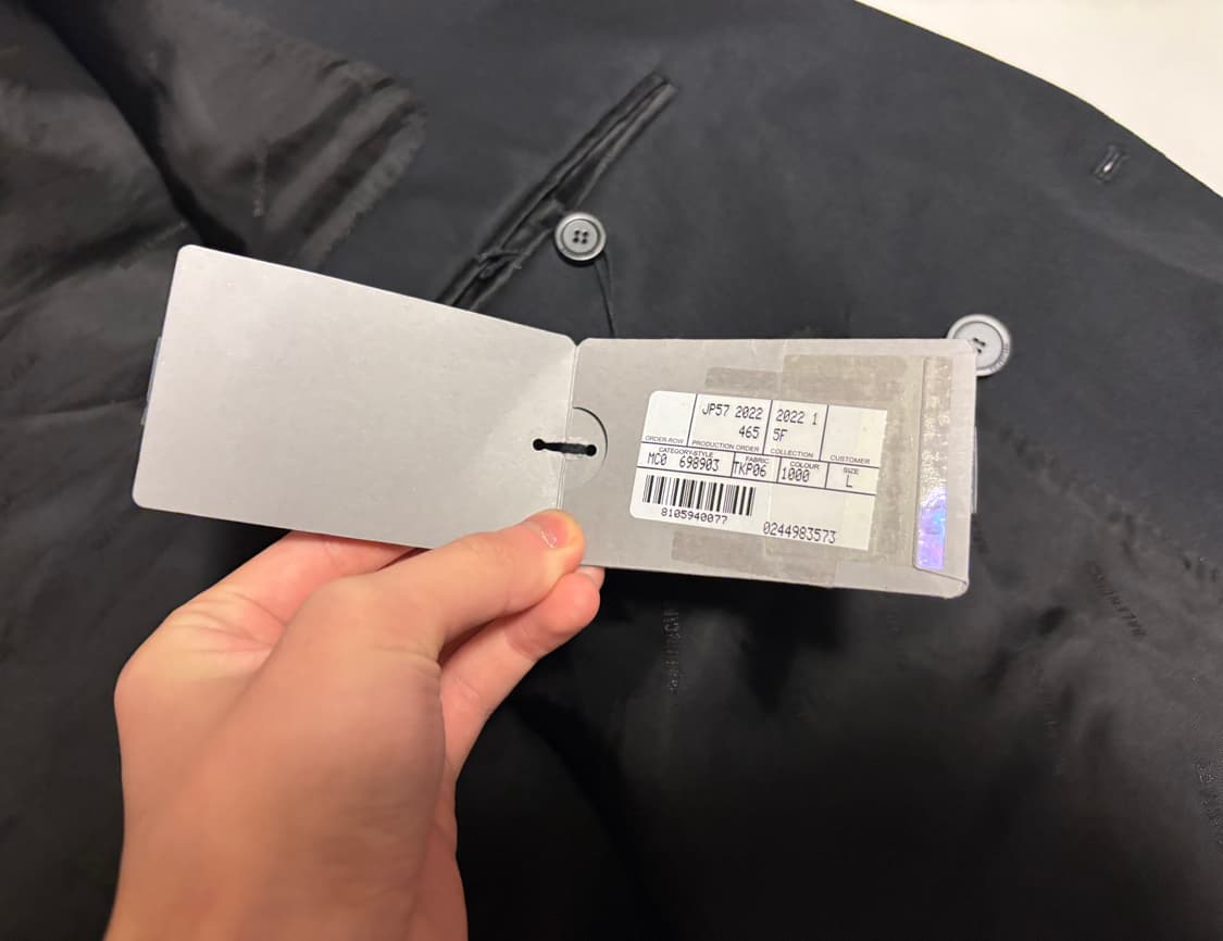 발렌시아가 원아웃 더블 브레스티드 블레이저 상품이미지4