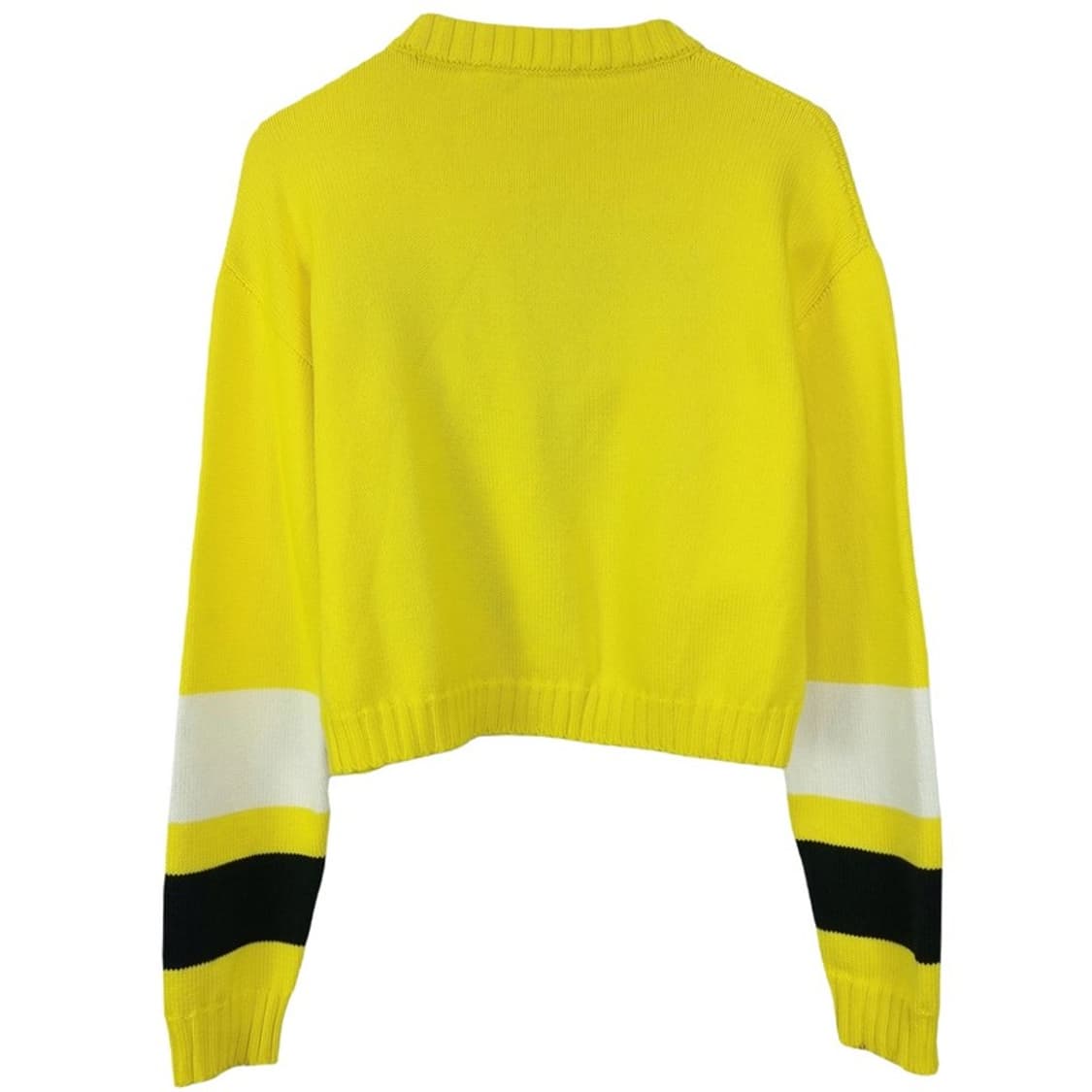 [엠에스지엠] 그래픽 자카드 오버핏 크롭 니트 P01485 상품이미지3