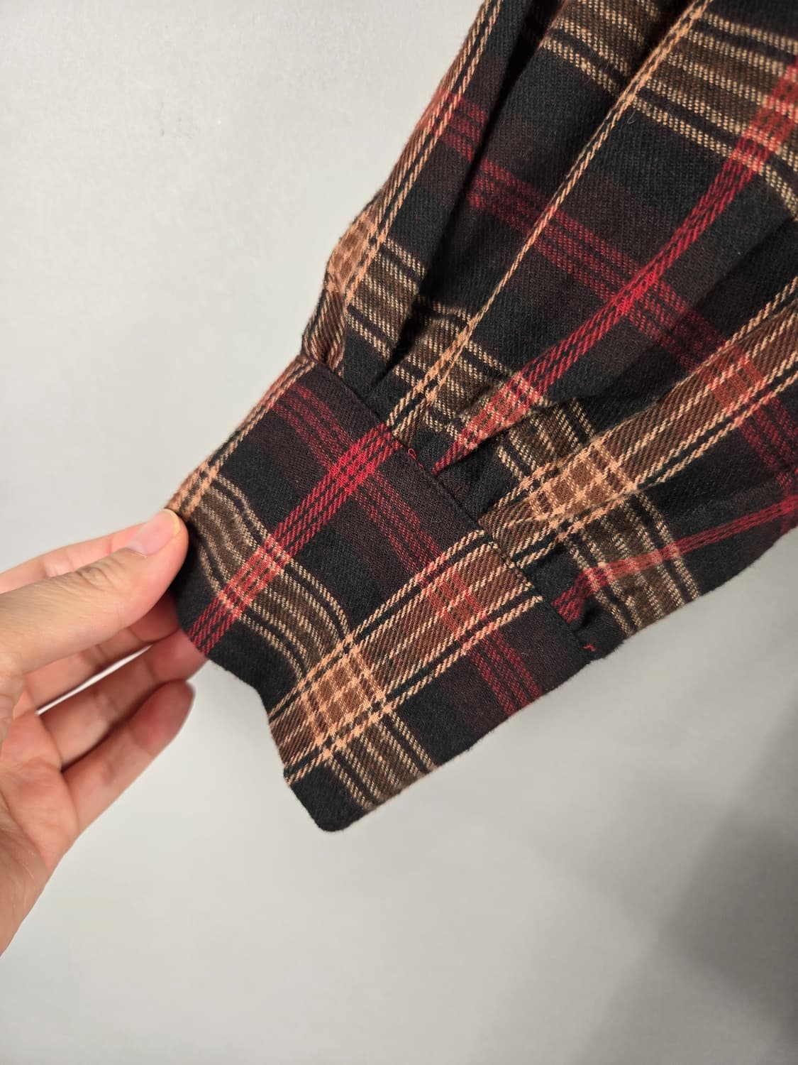 [무료배송]반에이크 F 여성 둥근카라 체크 롱 플레어 원피스 상품이미지4