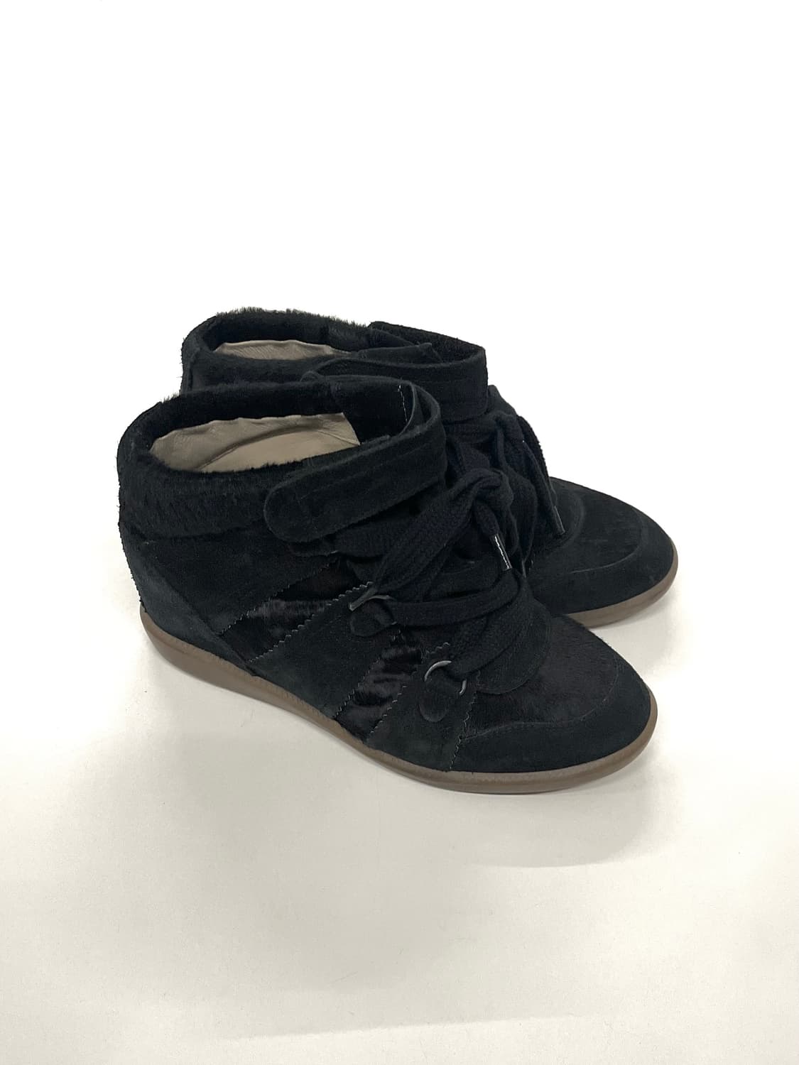 이자벨마랑 송치 레더 바비 스니커즈 상품이미지1