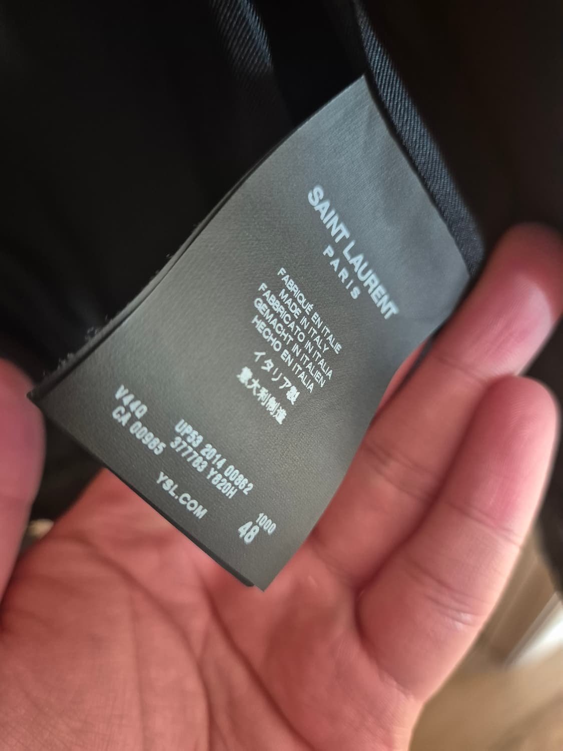 생로랑 나폴레옹 재킷 *투홀리스 바이브 상품이미지5