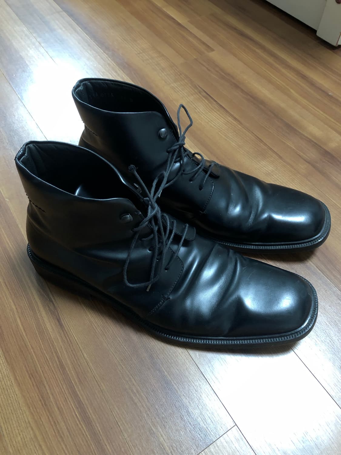 구찌 레더 하이탑 부츠 상품이미지1