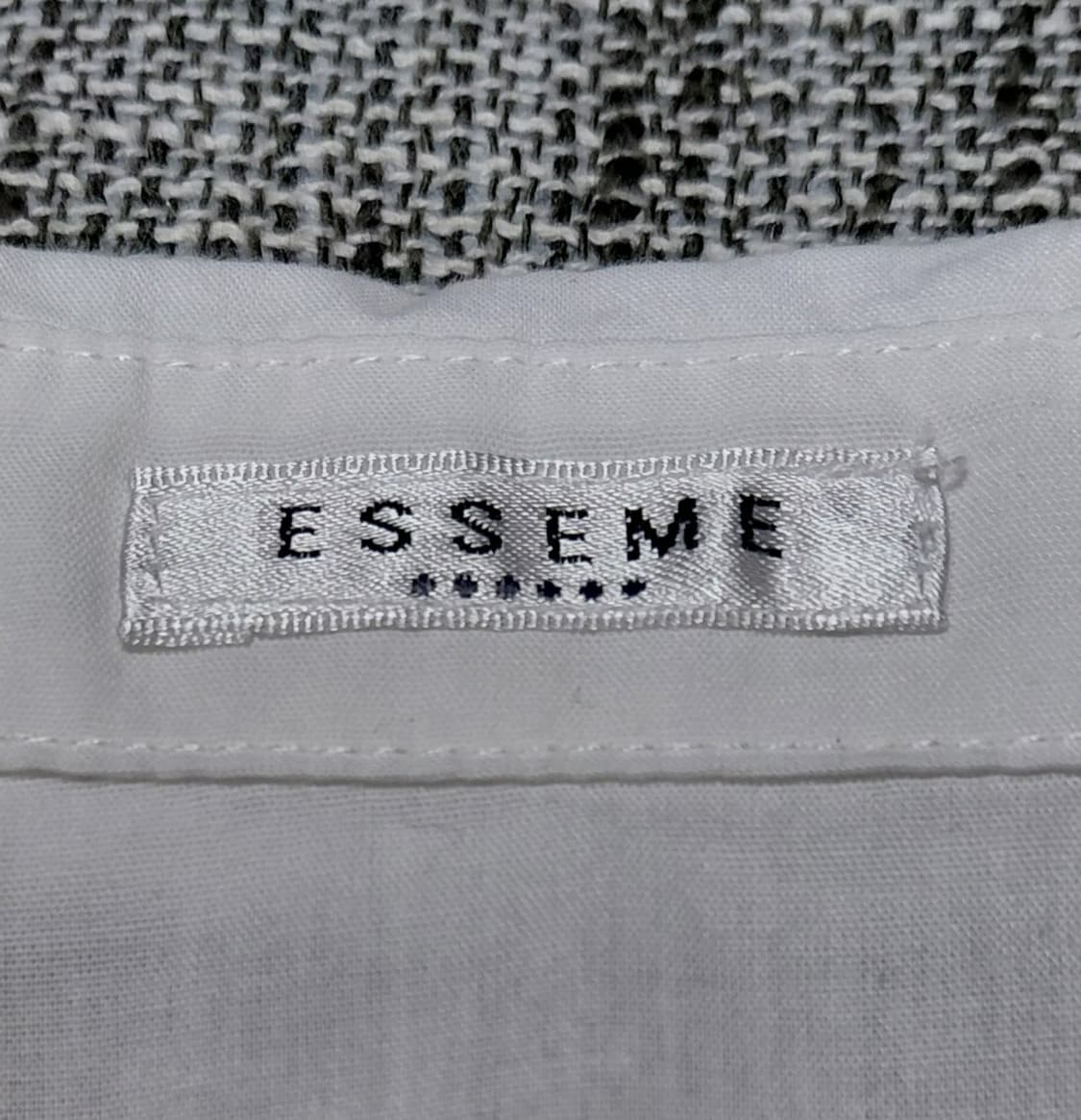 [M] ESSEME 에세메 자수 레이스 화이트 블라우스 상품이미지4