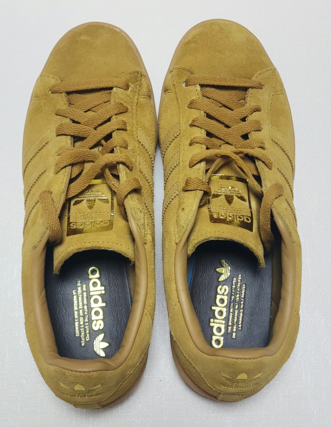 아디다스 캠퍼스 브라운 스웨이드 스니커즈 280mm 상품이미지3