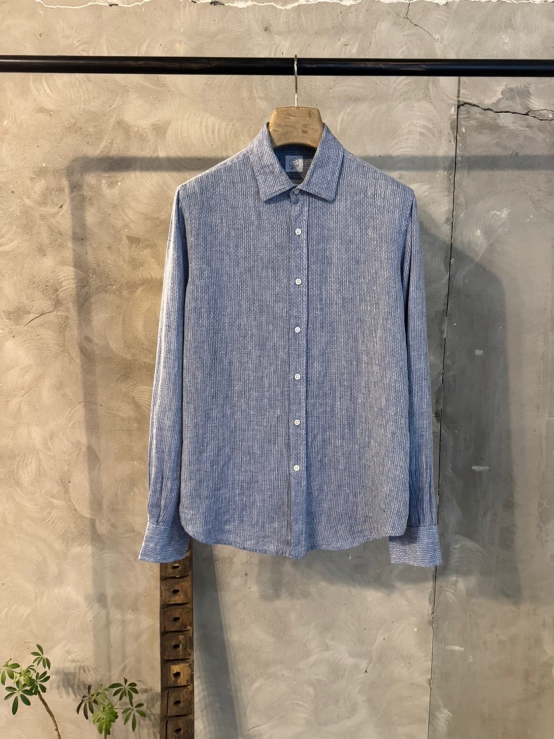 데이즈 X 라르디니 리넨 셔츠 슬림100 상품이미지5