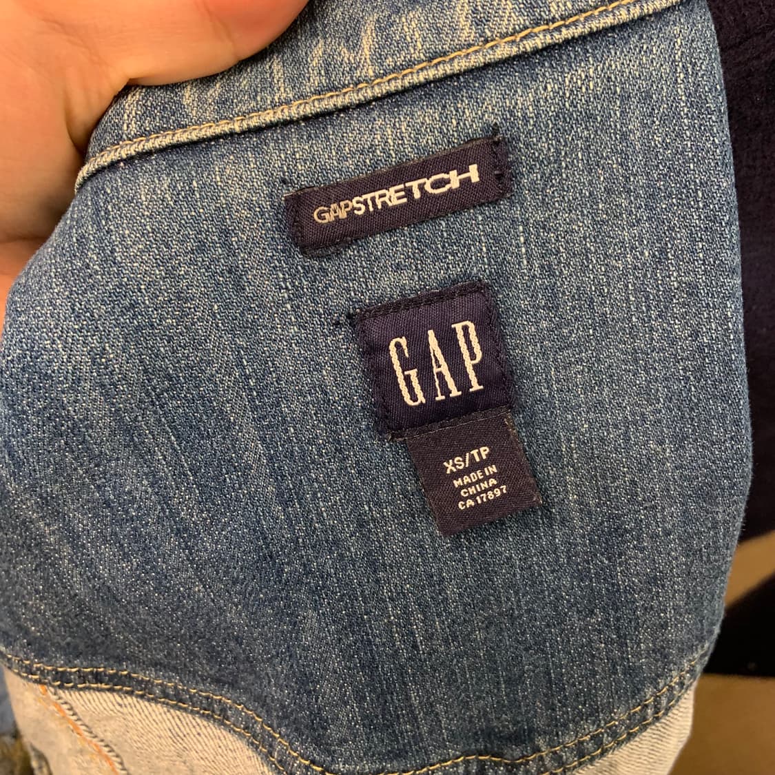 갭 스트레치 트러커 자켓 상품이미지2