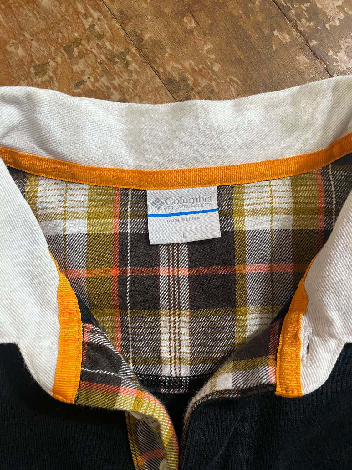 컬럼비아 긴팔 럭비 폴로티 L 상품이미지3