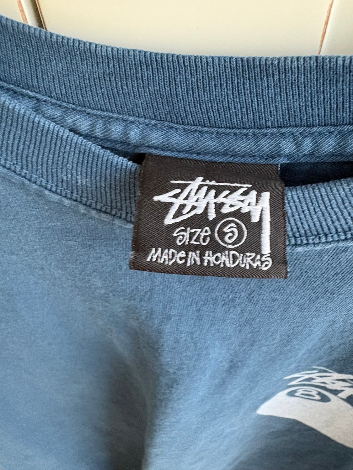 Stussy 8 Ball Pigment Dyed T-Shirt Navy 상품이미지5