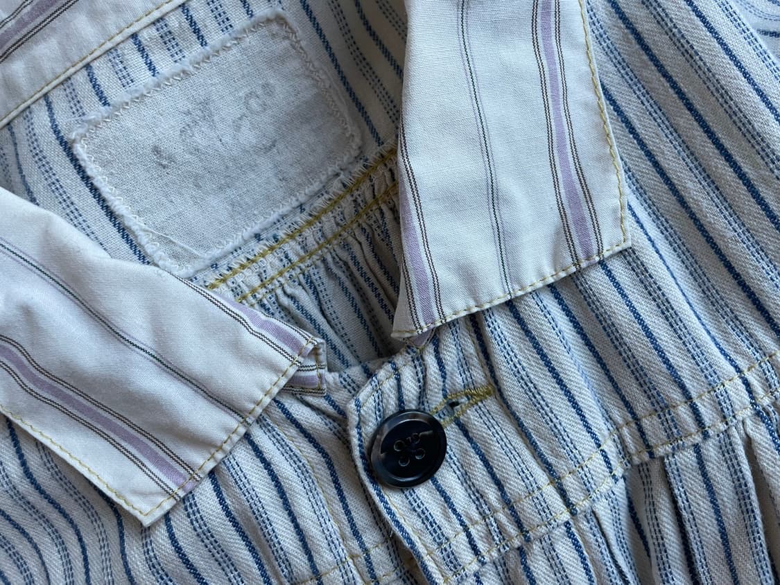 Kapital 캐피탈 트윌스트라이프 집시블라우스자켓  1사이즈 상품이미지8