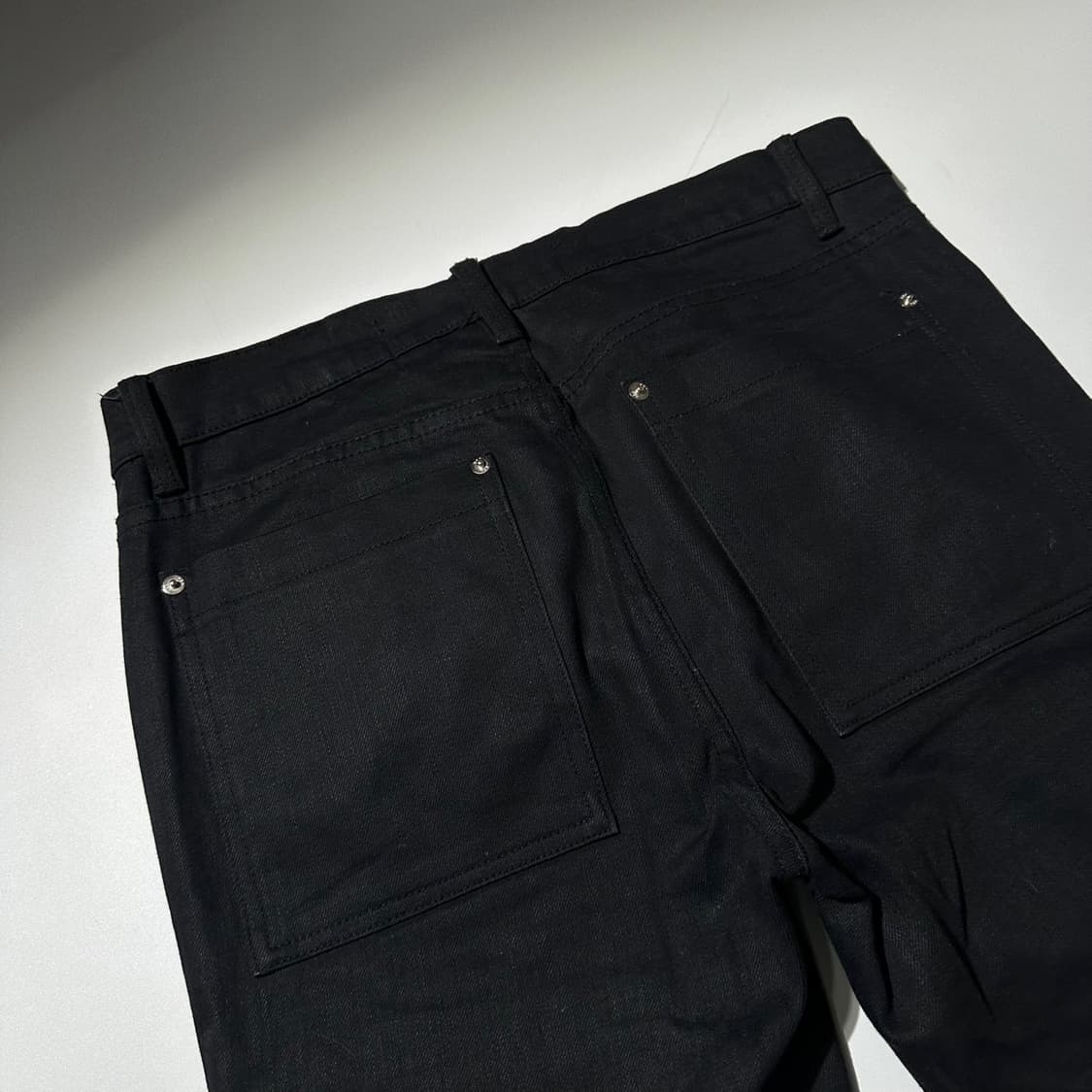 후드바이에어 HBA 시그니처 지퍼 배너 로고 데님 팬츠 상품이미지7