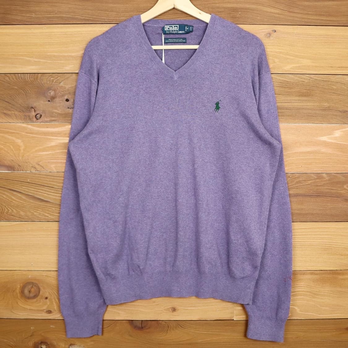 폴로 브이넥 니트 상품이미지1