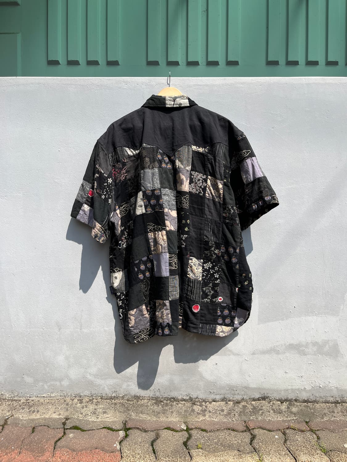 japanese patch work shirts 후루츠패밀리