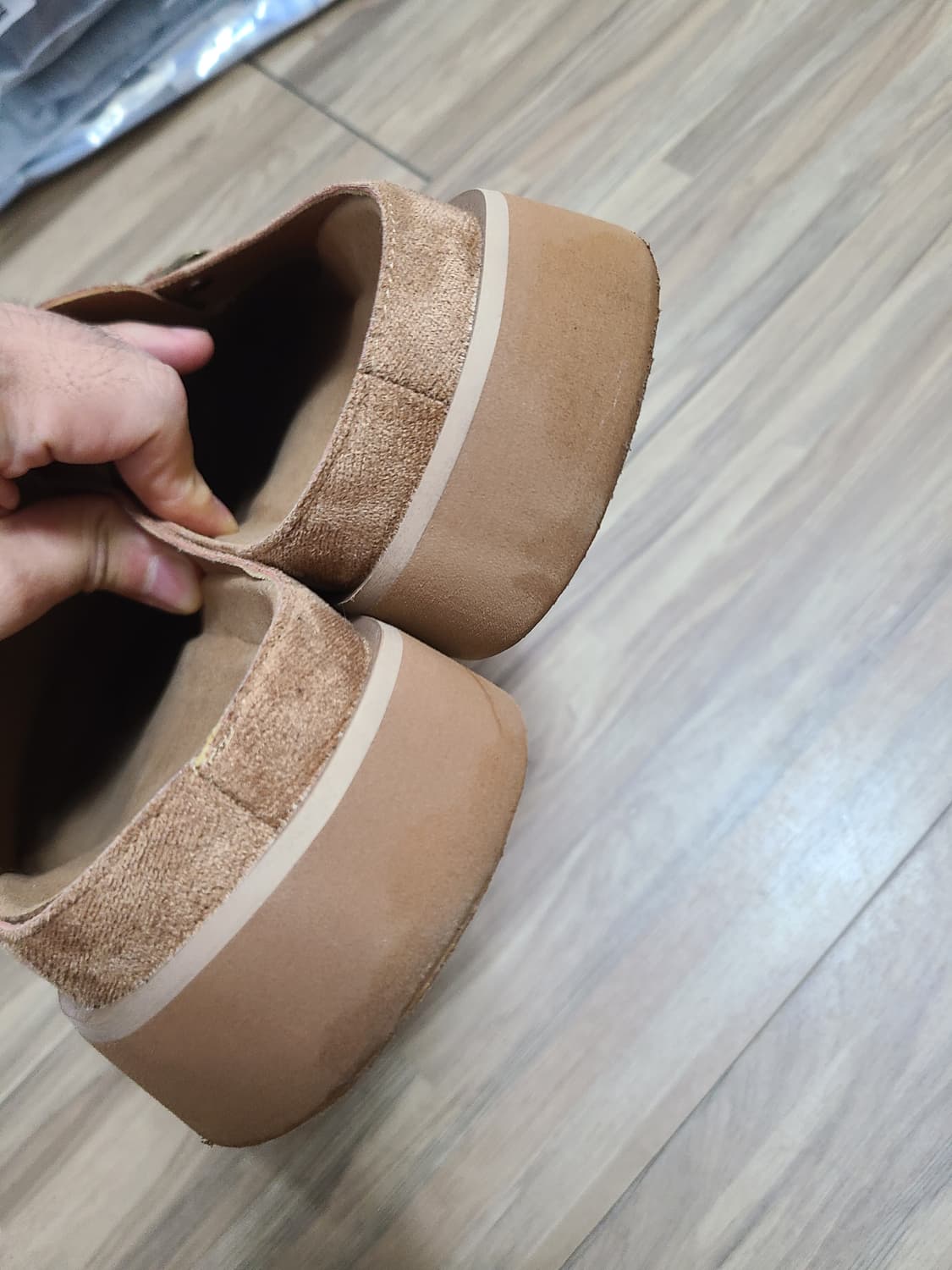 식스핏  BOTO STRAP MULE 뮬 카멜 270 상품이미지5