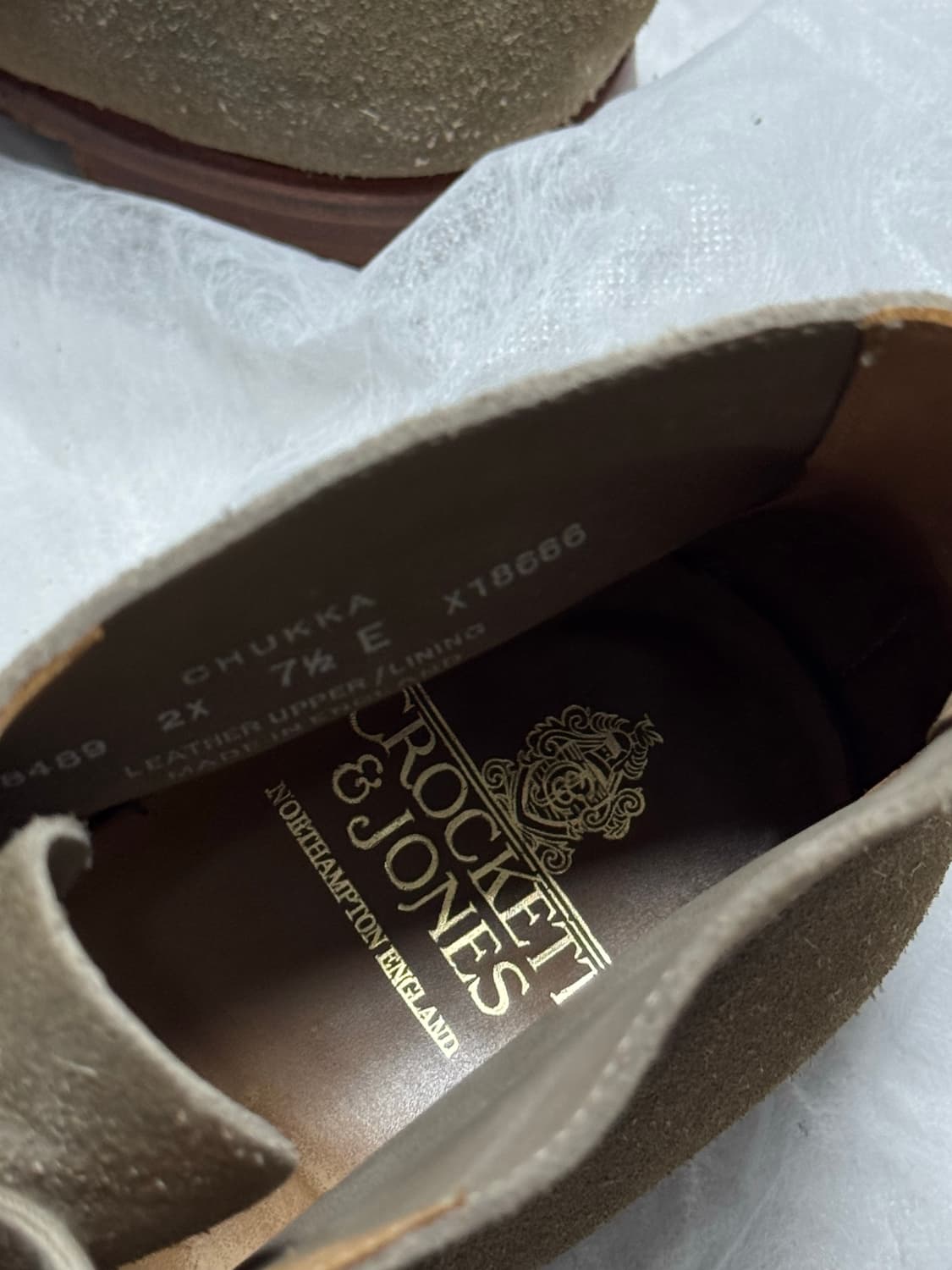 크로켓앤존스 처카부츠 타우페 uk7.5 상품이미지6