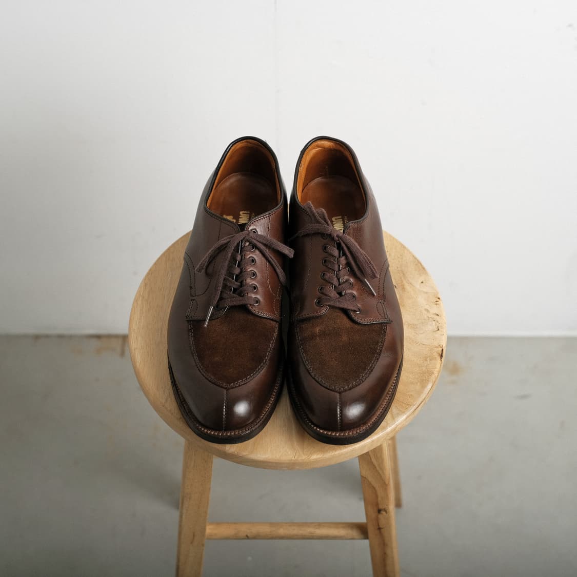 알든 별주모델 9.5D사이즈 V팁 더비 크롬악셀 리버스 샤무아 상품이미지2