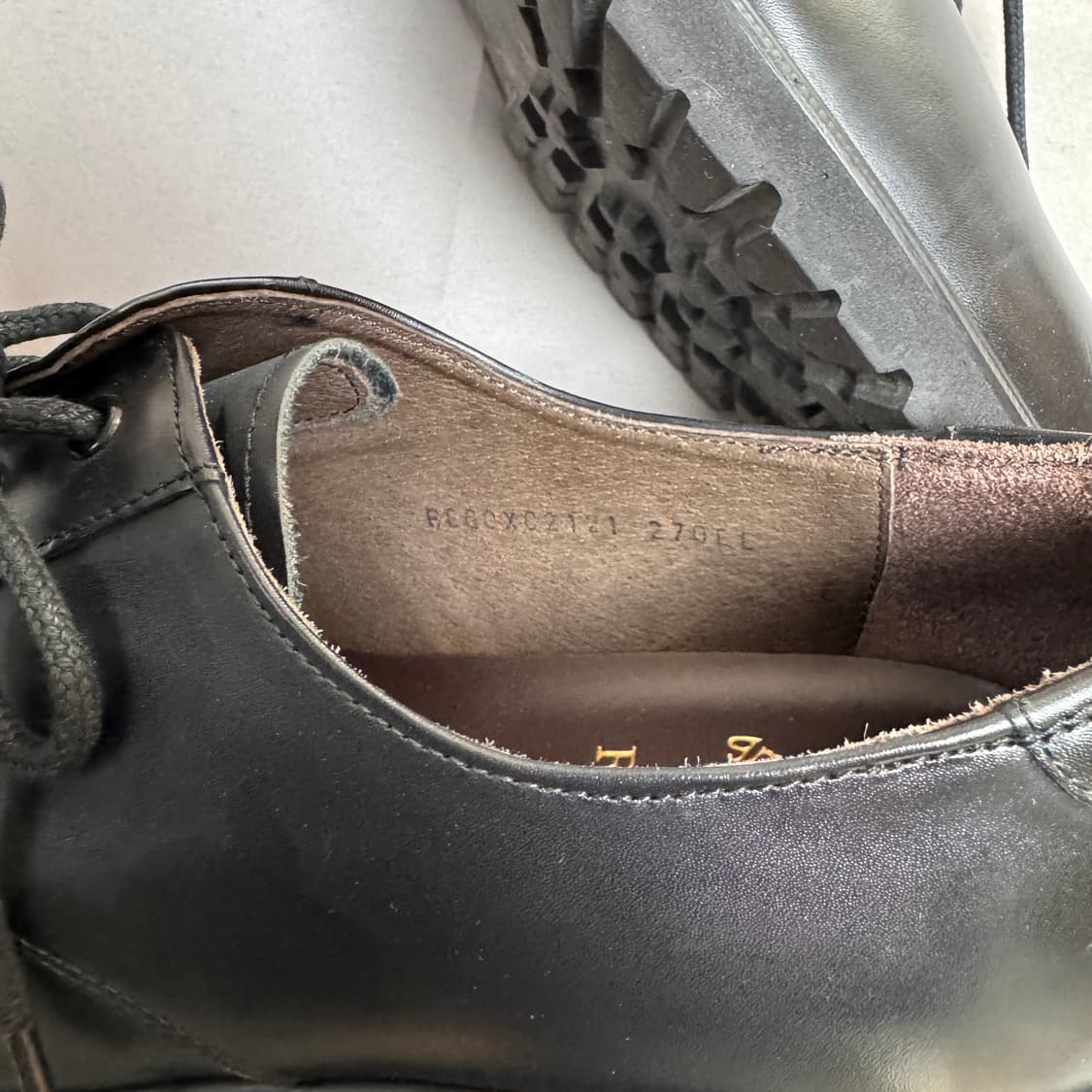 [270] REGAL 남성 더비 슈즈 블랙 상품이미지5