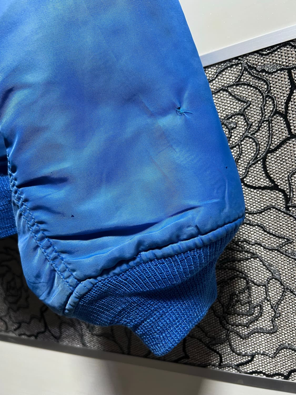 빈티지 블루 패치 MA-1 항공 점퍼 상품이미지6