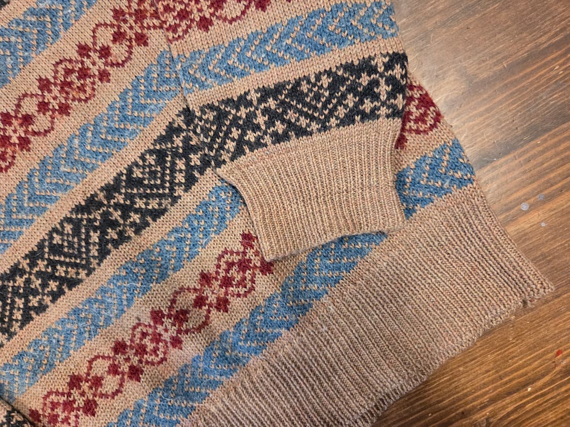 영국제 VTG 페어아일니트 상품이미지5