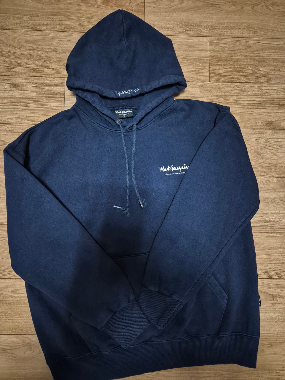 마크곤잘레스 네이비 후드티 S 상품이미지4