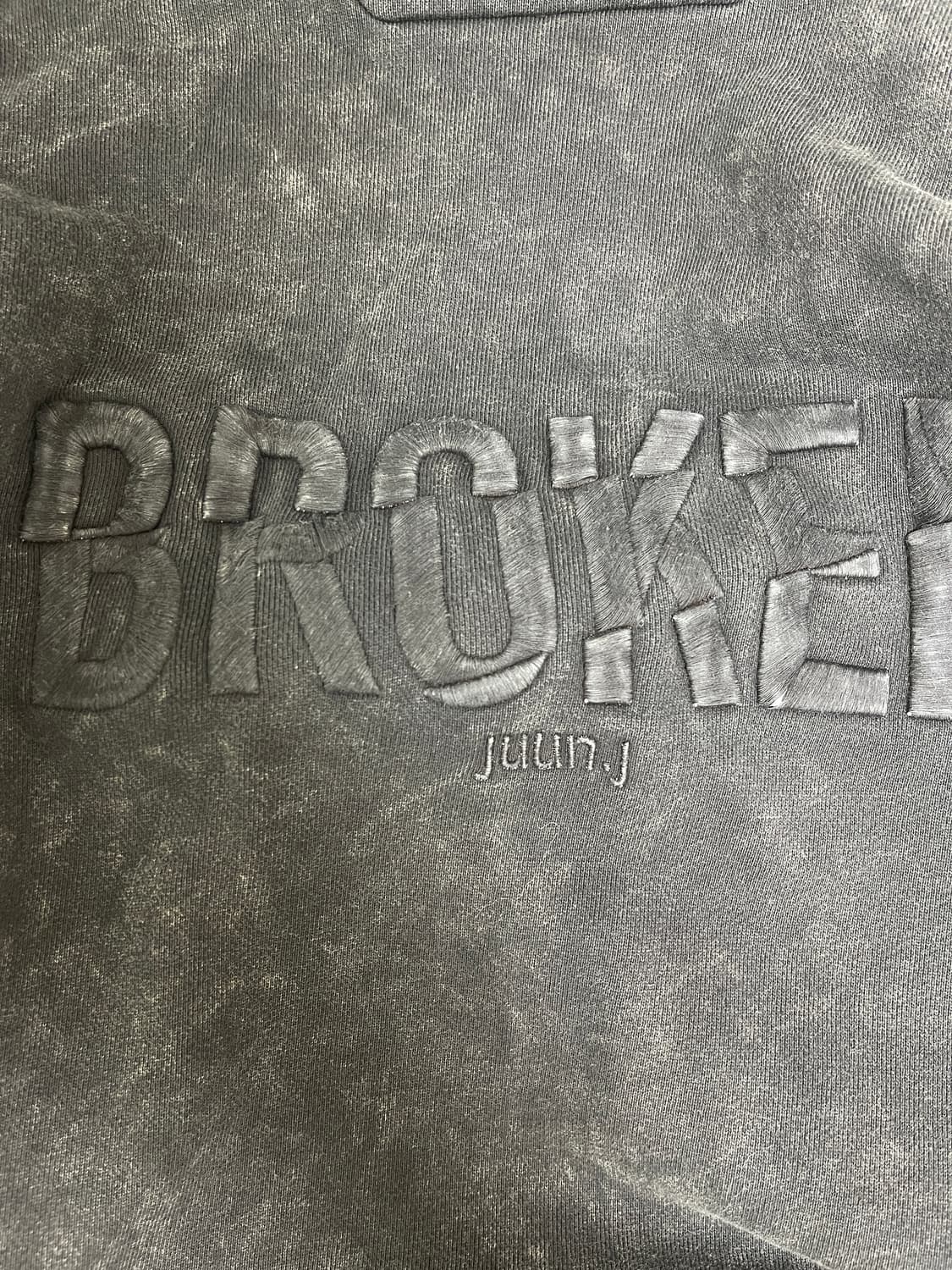 준지 오버핏 워싱 후드 상품이미지3