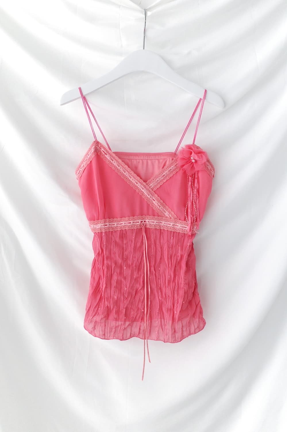 flower lace sleeveless 상품이미지1