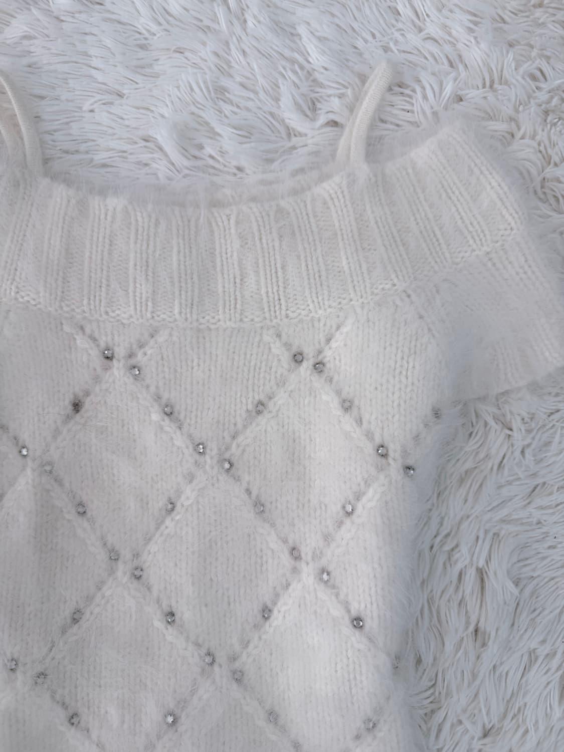 화이트 페어리 오프숄더 니트 상품이미지3