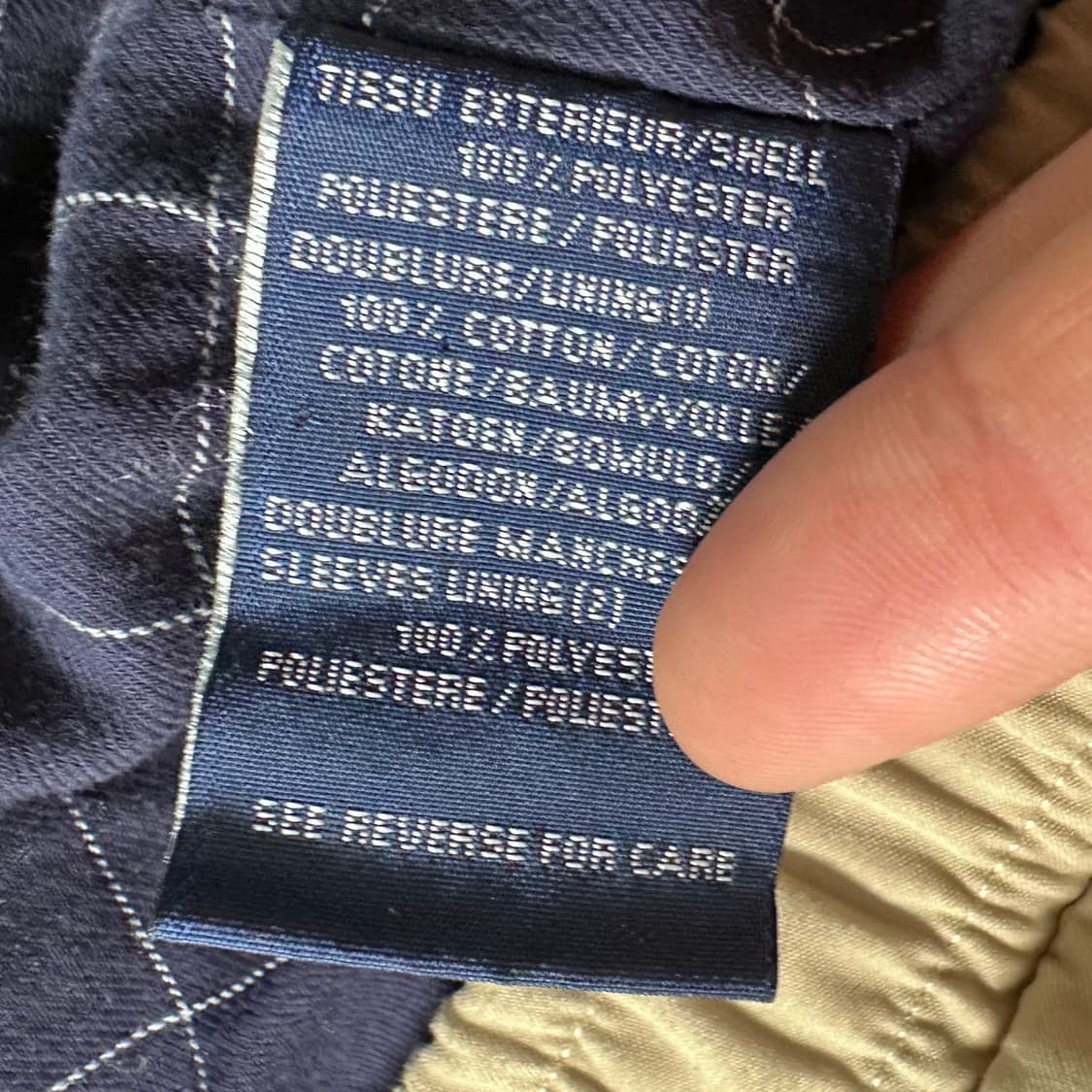 폴로 랄프로렌 베이지 바이스윙 자켓 상품이미지7