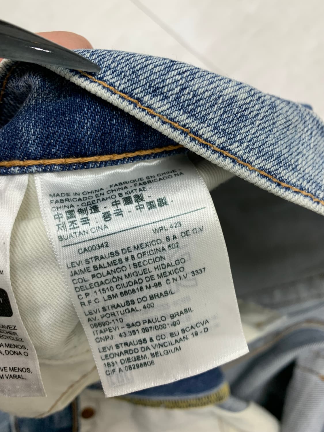 리바이스 502 데님 팬츠 #304 상품이미지6