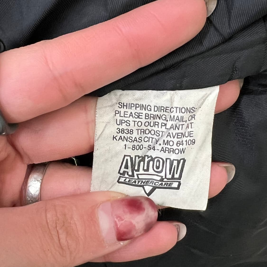 리얼레더 집업 자켓 r2833 상품이미지6