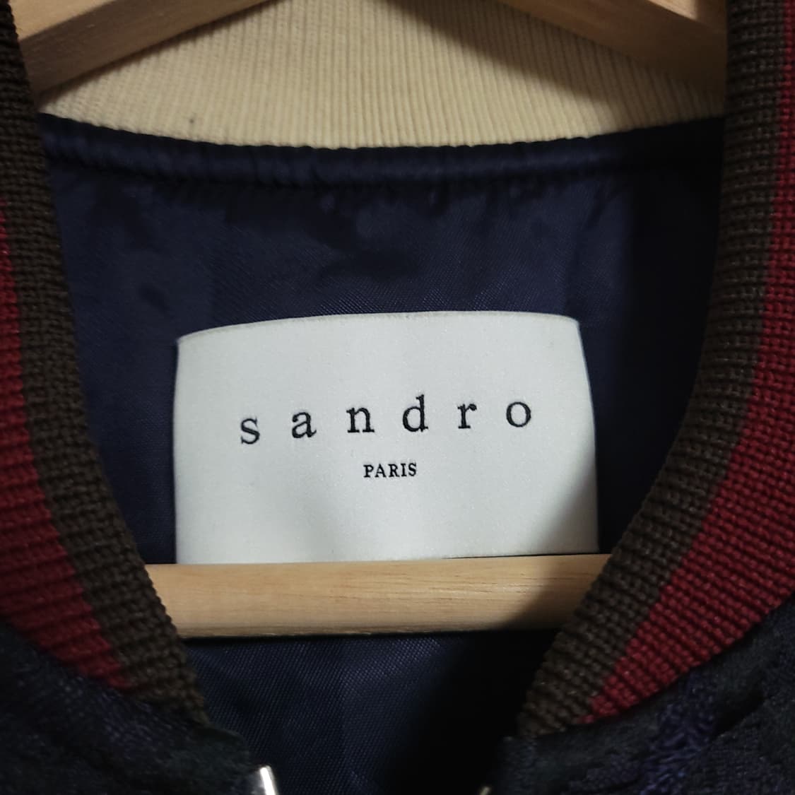 (1) sandro 산드로 여성 블루종 자켓 점퍼 상품이미지3