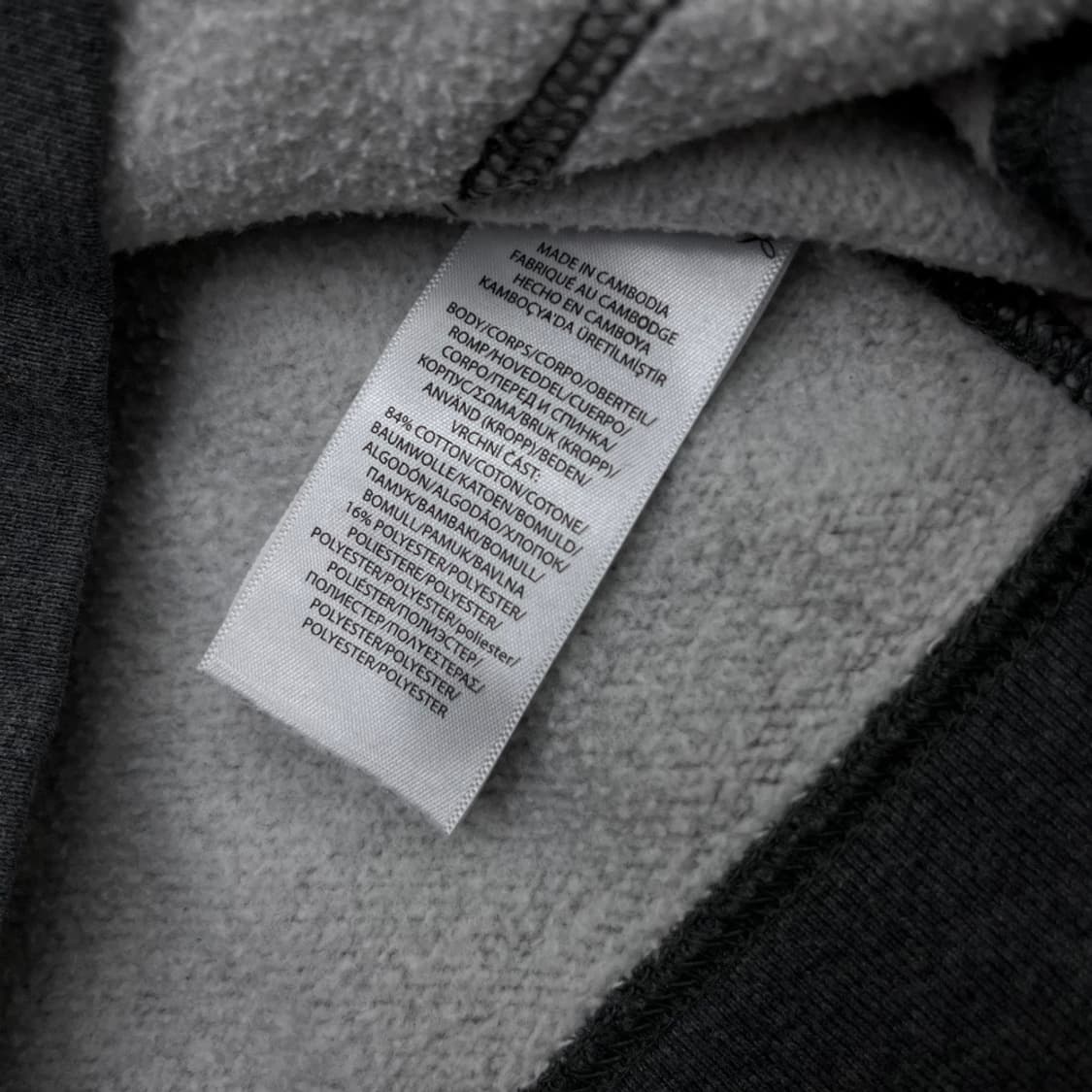 폴로 랄프로렌 패치 그레이 후드집업 XL 상품이미지5