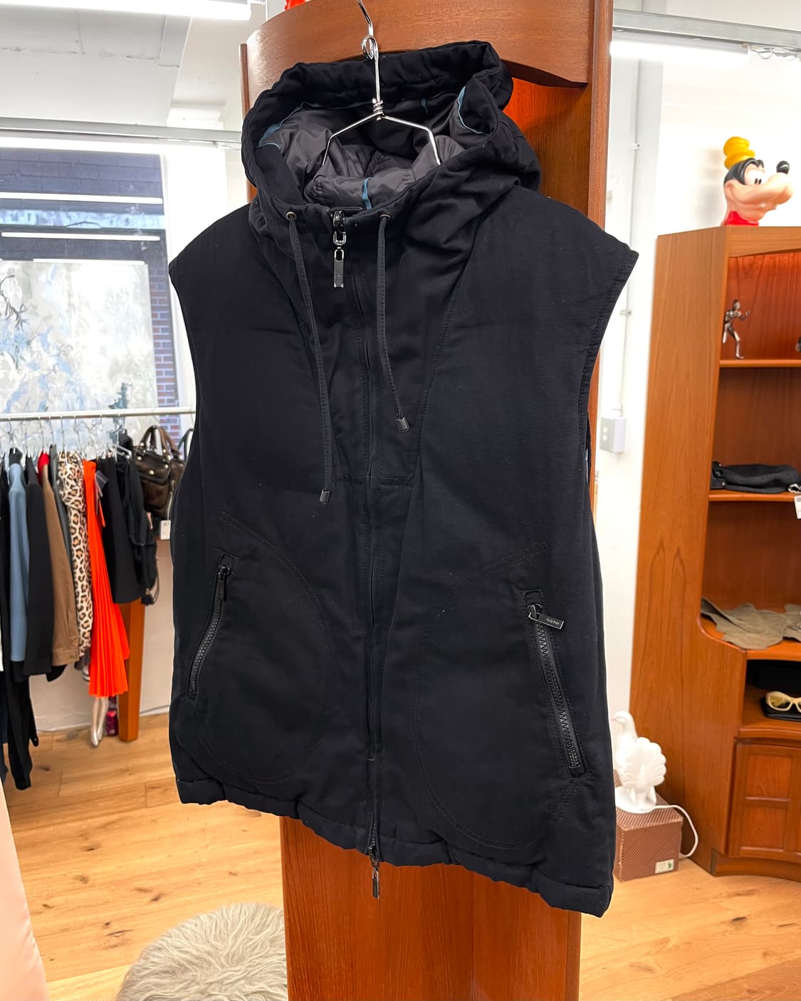 [M] 겐조 후드 다운 베스트 상품이미지2