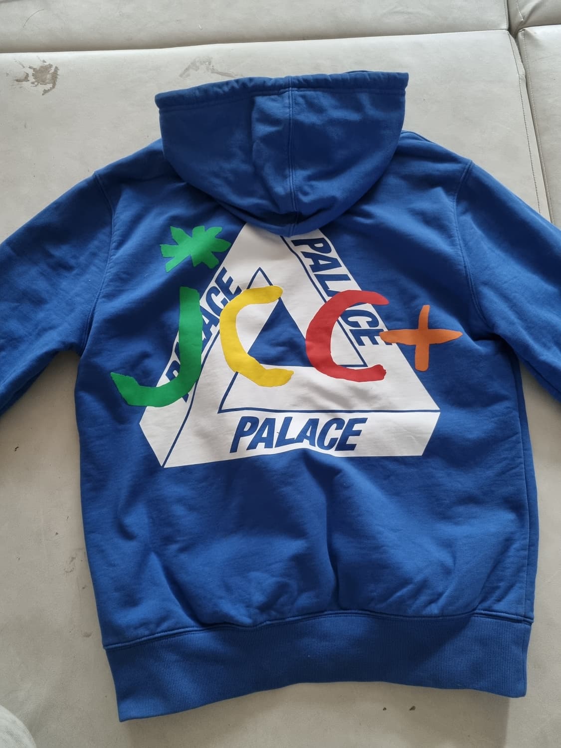 팔라스 까스텔바작 jcdc 블루 트라이퍼그 후드티 M 상품이미지1