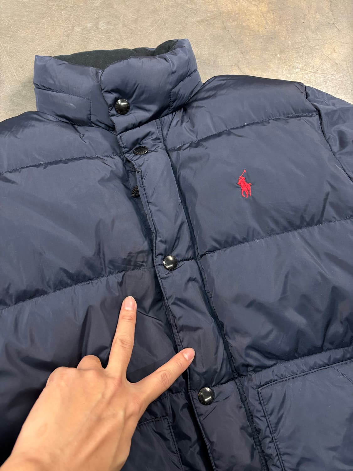 폴로 포니 다운 패딩 상품이미지2