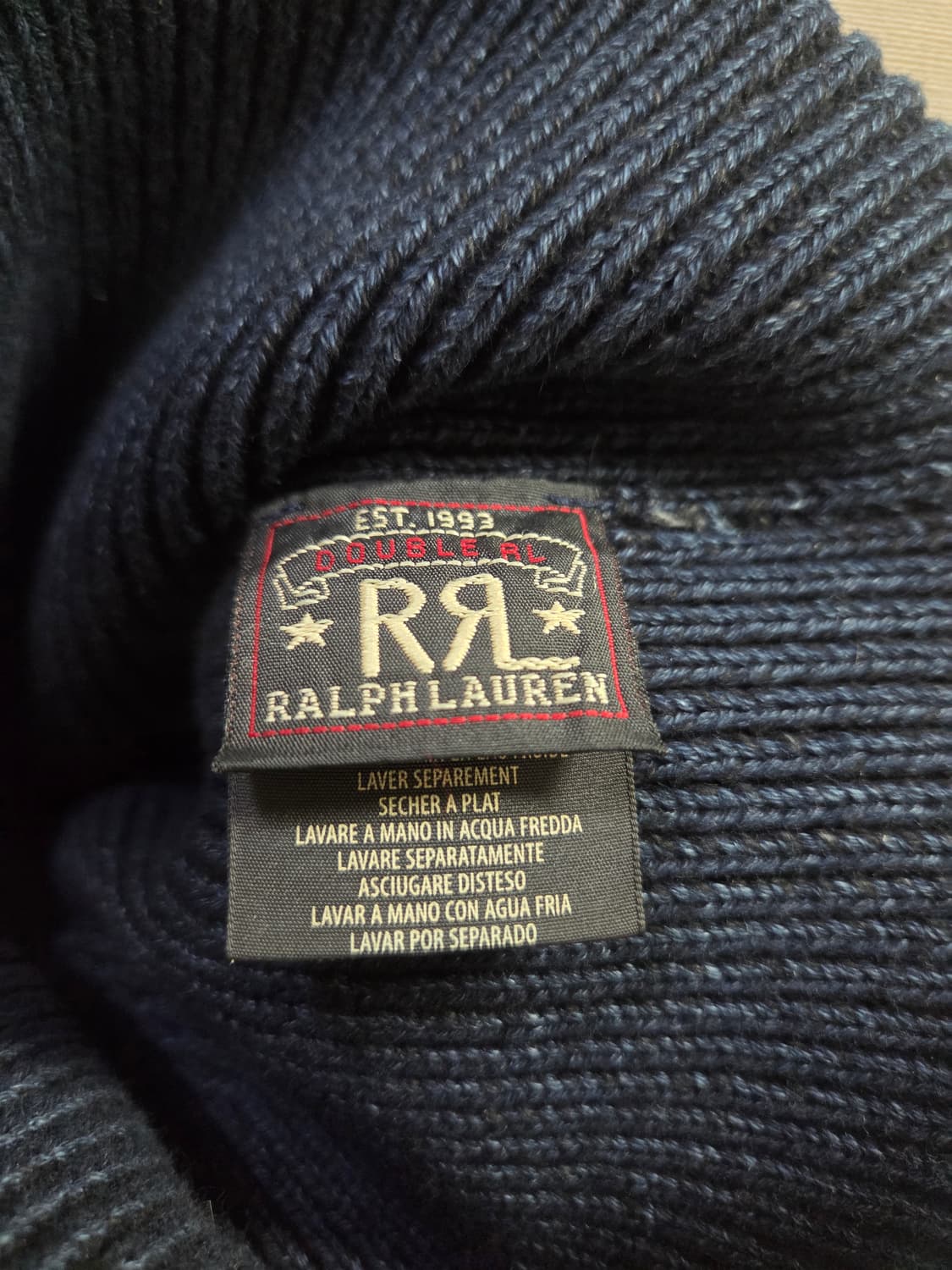 RRL 인디고 왓치캡 A급 판매 상품이미지2