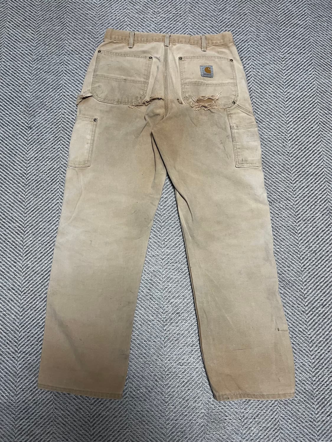 칼하트 더블니 b01 brn 33x32 상품이미지4