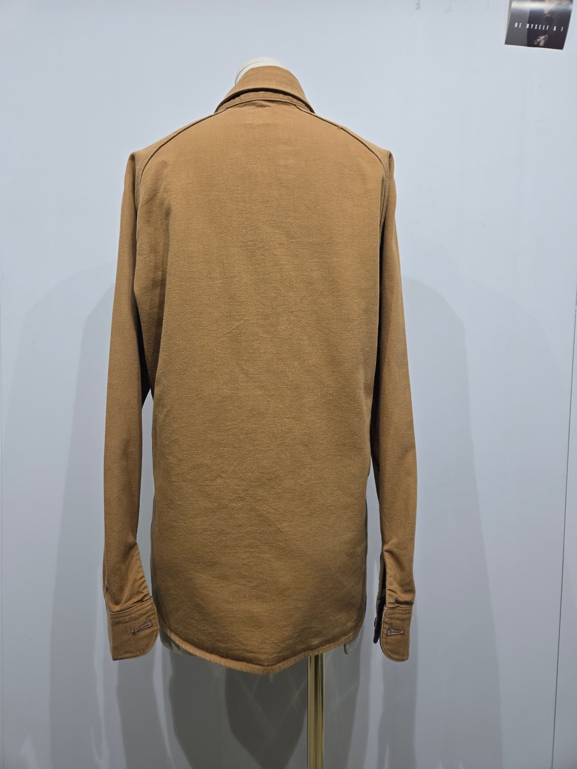 디럭스 웨어 빅유니온 브라운 워크 셔츠 상품이미지4