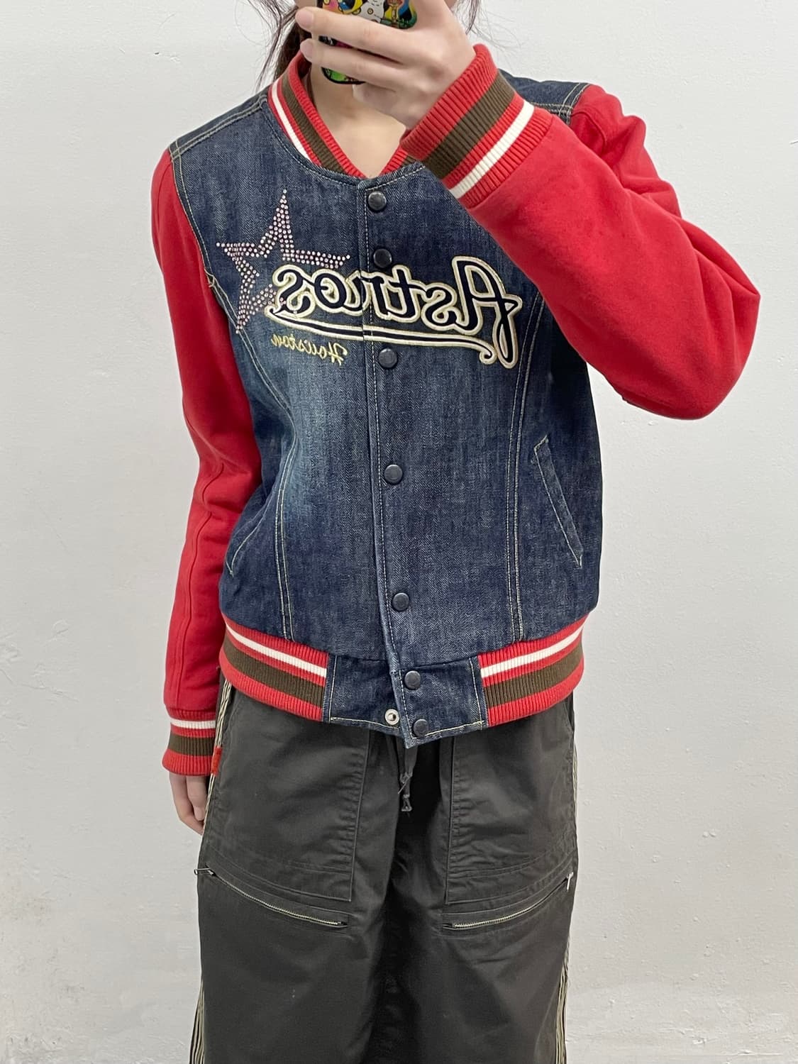 mlb 키치 핫픽스 데님 자켓  상품이미지5