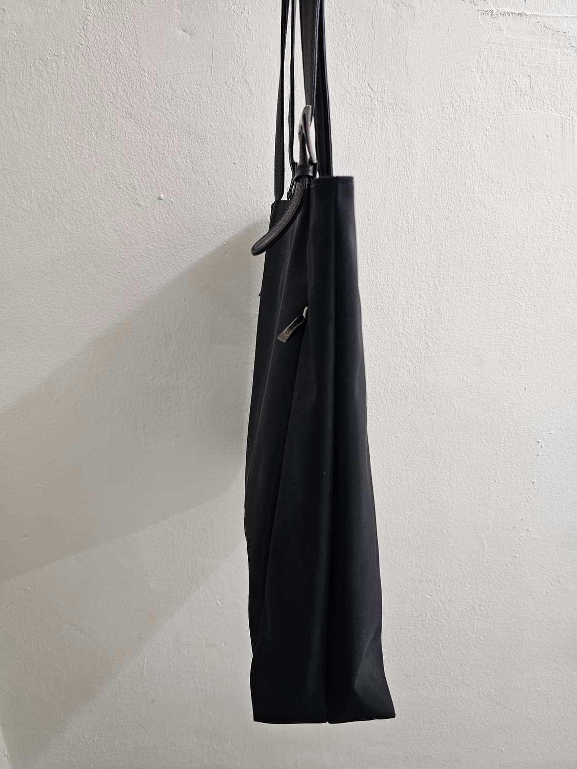 COBO 프라다원단 스퀘어 레더 숄더백 상품이미지6