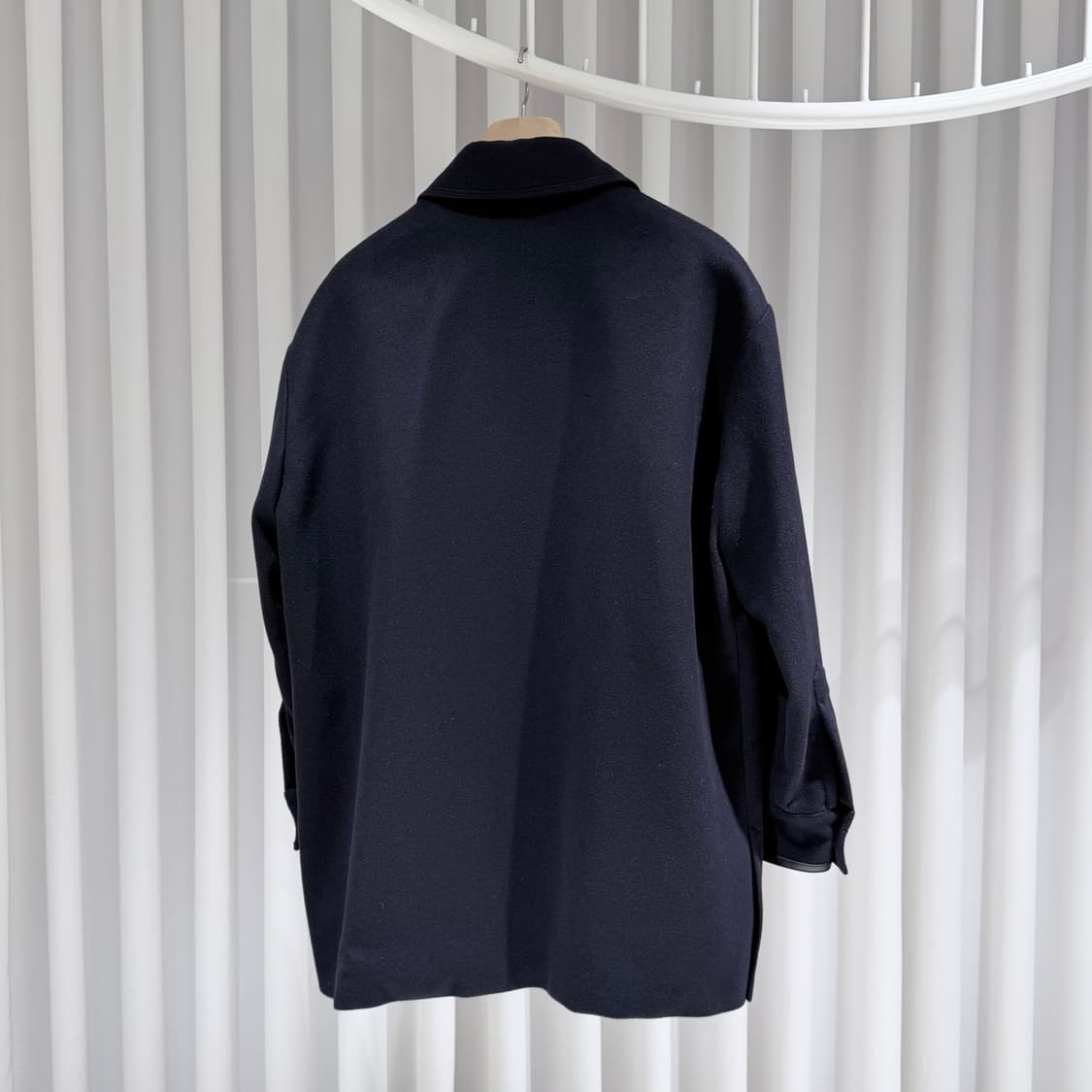 48 / 펜디 FF로고 블랙 캐시미어 코트 상품이미지5