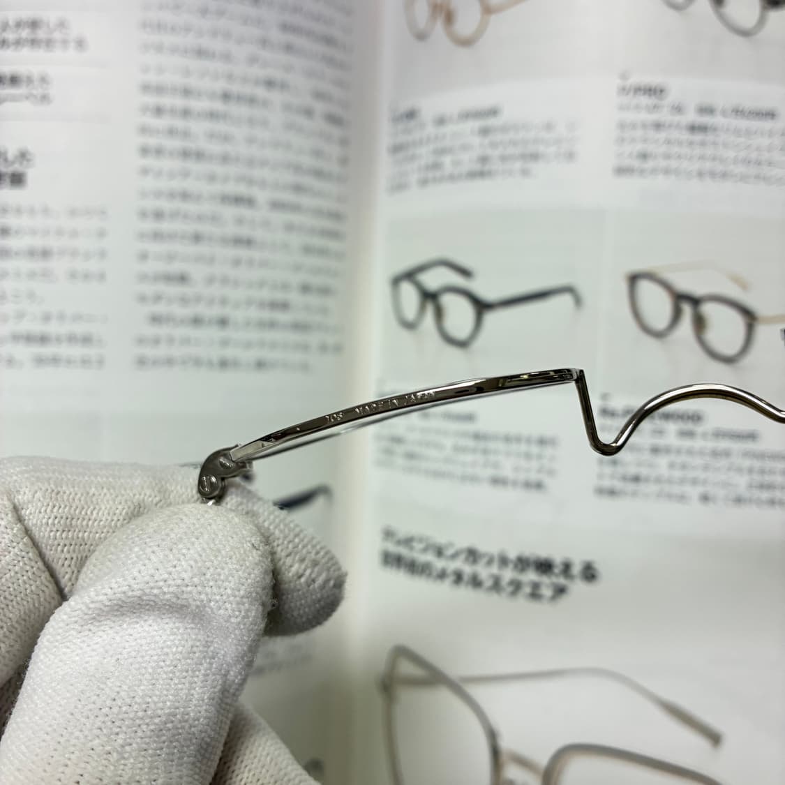 AMERICAN OPTICAL 아메리칸 옵티컬 새들브릿지 실버 안경 상품이미지4
