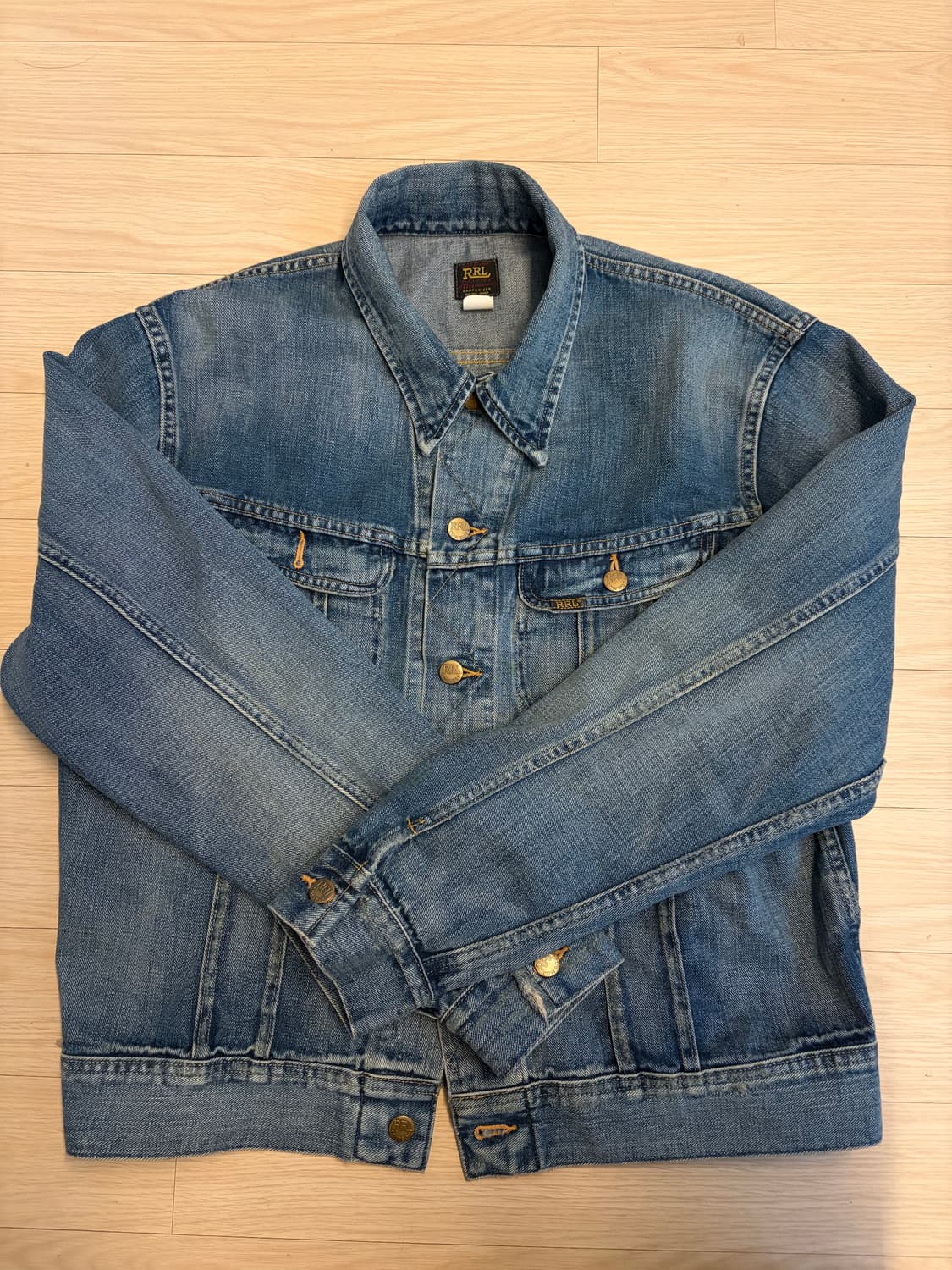 [L] 더블알엘 RRL lot271 리랜드 블루 상품이미지3