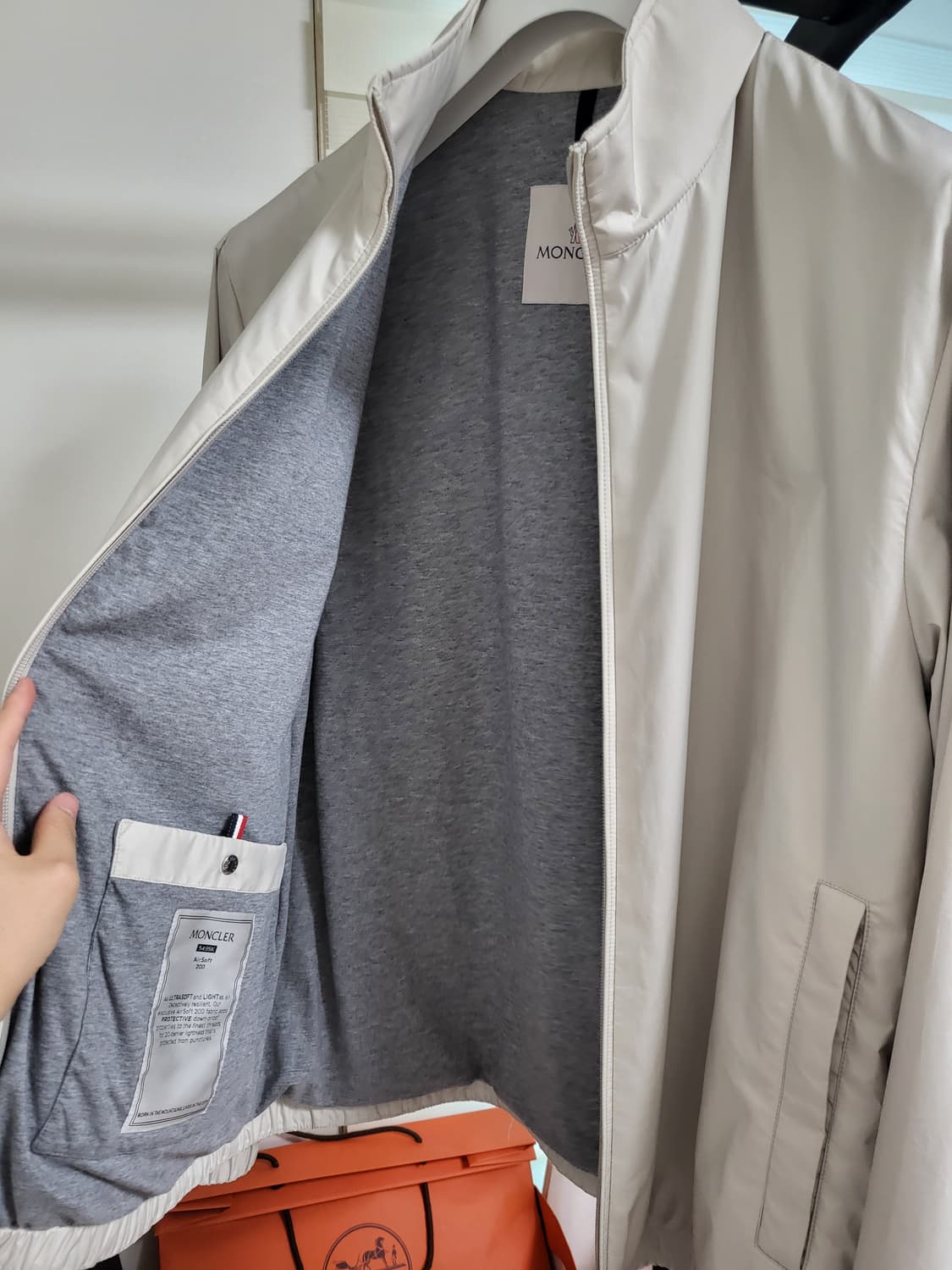 24SS 몽클레어 메이다사 바람막이 자켓 3사이즈 상품이미지5