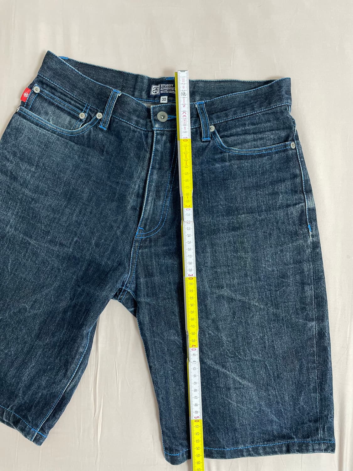 빈티지 스투시 Stüssy PDW 러프앤러기드 데님 반바지 상품이미지7
